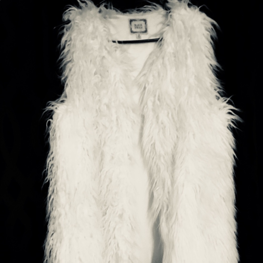 Black Swan faux vest, good condition